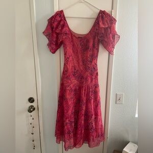 🧡💗💜 Jones Wear Dress. Never worn! Beautiful! Lined - plus size (14)